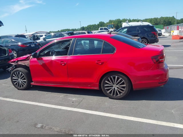 45610714 :رقم المزاد ، 3VWD17AJ4GM363307 vin ، 2016 Volkswagen Jetta 1.8t Sport مزاد بيع