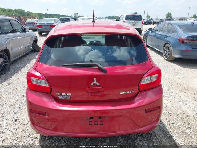 2017 Mitsubishi Mirage Es მანქანა იყიდება აუქციონზე, vin: ML32A3HJ4HH003505, აუქციონის ნომერი: 45610796