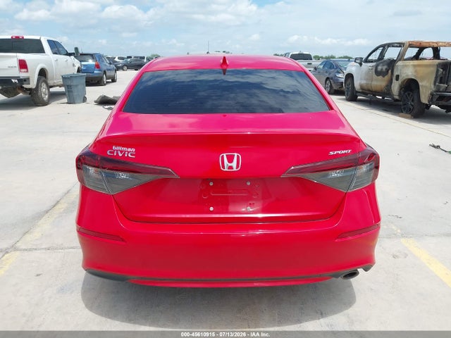 45610915 :رقم المزاد ، 2HGFE2F54SH549758 vin ، 2025 Honda Civic Sport مزاد بيع
