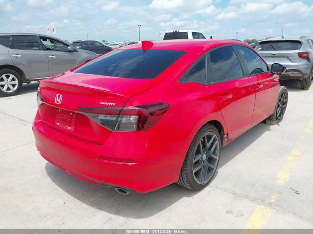 45610915 :رقم المزاد ، 2HGFE2F54SH549758 vin ، 2025 Honda Civic Sport مزاد بيع