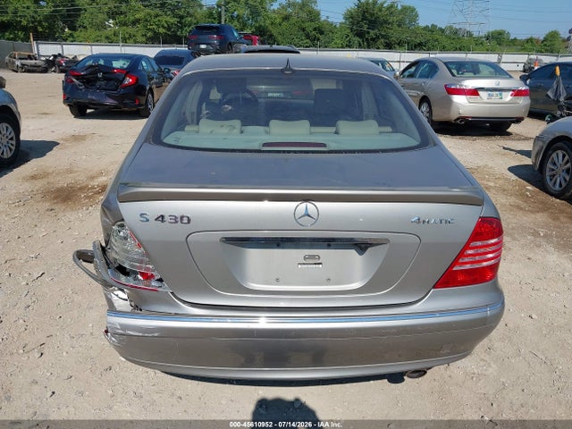 45610952 :رقم المزاد ، WDBNG70J83A347527 vin ، 2003 Mercedes-benz S 430 مزاد بيع