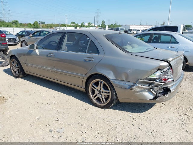 45610952 :رقم المزاد ، WDBNG70J83A347527 vin ، 2003 Mercedes-benz S 430 مزاد بيع