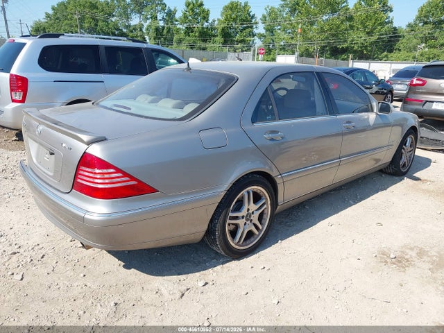 45610952 :رقم المزاد ، WDBNG70J83A347527 vin ، 2003 Mercedes-benz S 430 مزاد بيع