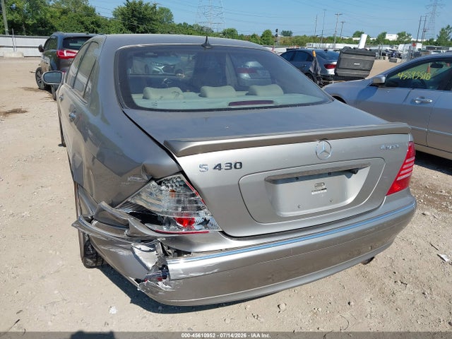 45610952 :رقم المزاد ، WDBNG70J83A347527 vin ، 2003 Mercedes-benz S 430 مزاد بيع