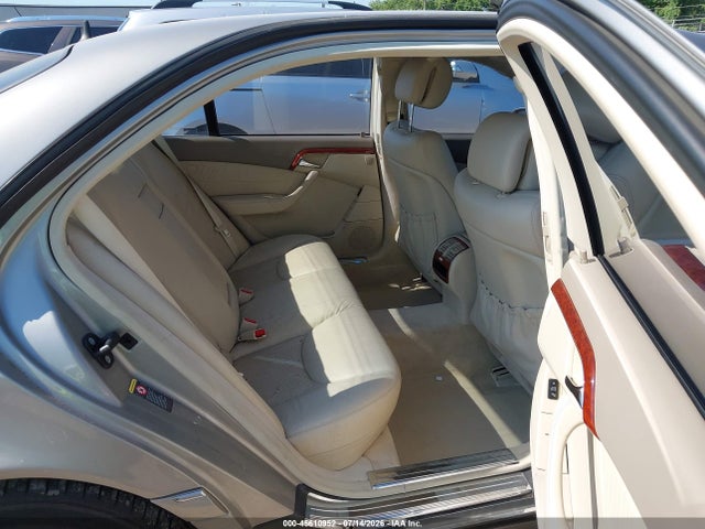 45610952 :رقم المزاد ، WDBNG70J83A347527 vin ، 2003 Mercedes-benz S 430 مزاد بيع