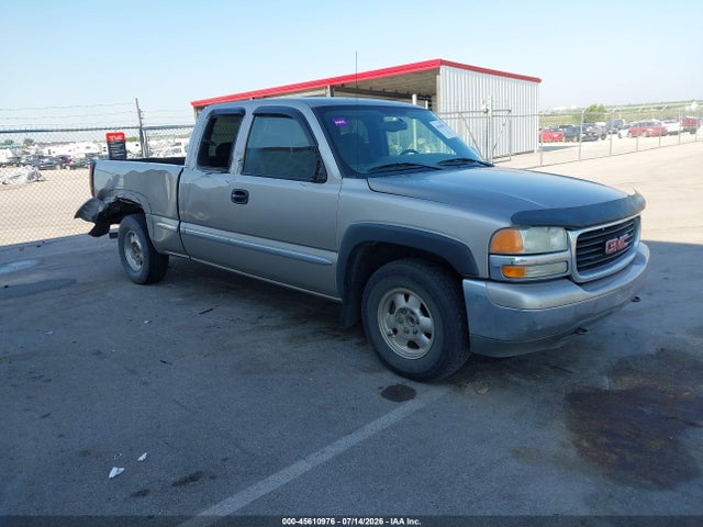2002 Gmc Sierra 1500 Sle მანქანა იყიდება აუქციონზე, vin: 2GTEC19T621361689, აუქციონის ნომერი: 45610976