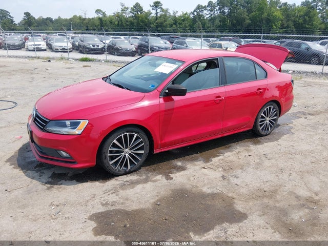 2016 Volkswagen Jetta 1.8t Sport მანქანა იყიდება აუქციონზე, vin: 3VWD17AJ4GM363579, აუქციონის ნომერი: 45611101