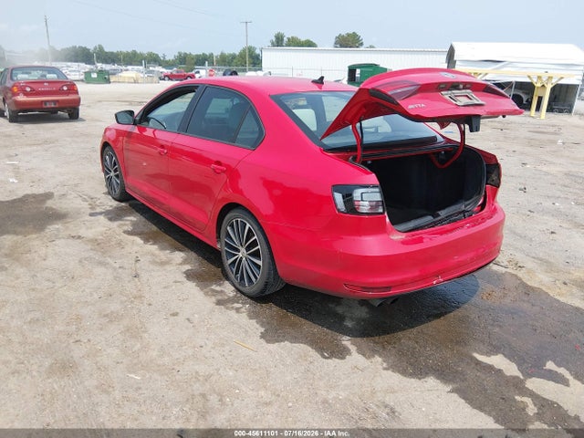 2016 Volkswagen Jetta 1.8t Sport მანქანა იყიდება აუქციონზე, vin: 3VWD17AJ4GM363579, აუქციონის ნომერი: 45611101