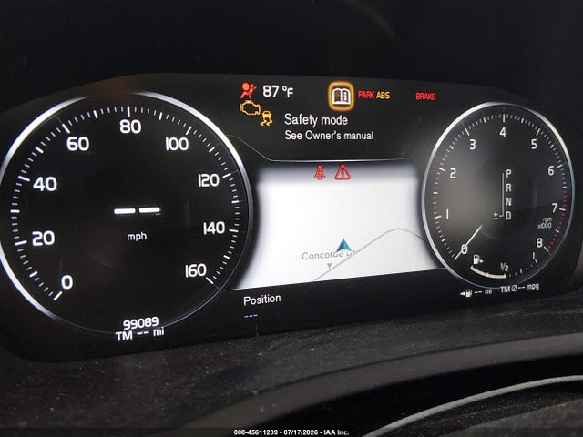 45611209 :رقم المزاد ، YV4A22PK9M1681905 vin ، 2021 Volvo Xc90 T6 Momentum 7 Passenger مزاد بيع