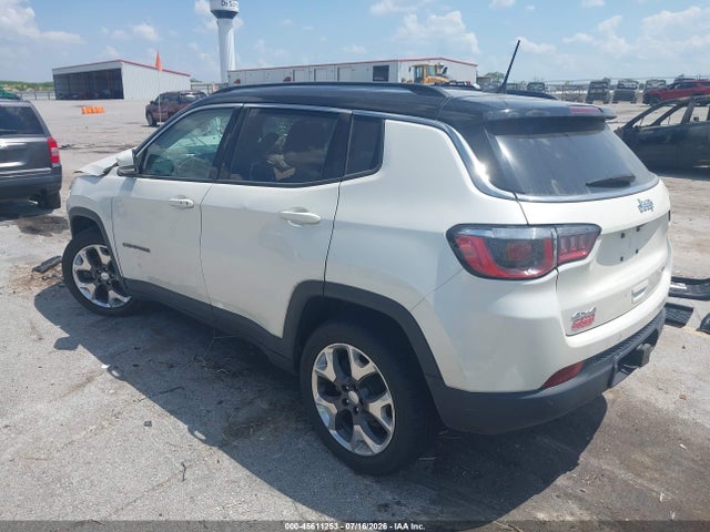 Aukcja sprzedaży 2018 Jeep Compass Limited 4x4, vin: 3C4NJDCB0JT401799, numer aukcji: 45611253