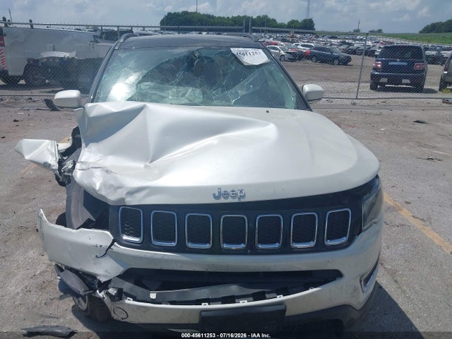 Aukcja sprzedaży 2018 Jeep Compass Limited 4x4, vin: 3C4NJDCB0JT401799, numer aukcji: 45611253