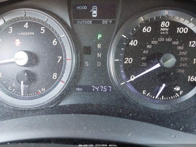 2012 Lexus Es 350 მანქანა იყიდება აუქციონზე, vin: JTHBK1EGXC2511804, აუქციონის ნომერი: 45611265
