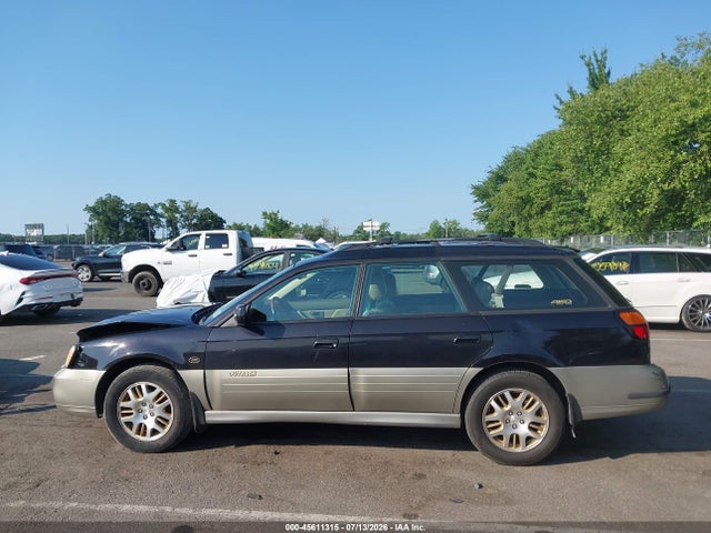 45611315 :رقم المزاد ، 4S3BH806X27659279 vin ، 2002 Subaru Outback H6-3.0 L.l. Bean Edition مزاد بيع