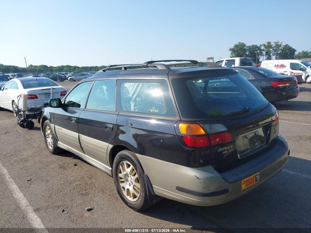 45611315 :رقم المزاد ، 4S3BH806X27659279 vin ، 2002 Subaru Outback H6-3.0 L.l. Bean Edition مزاد بيع