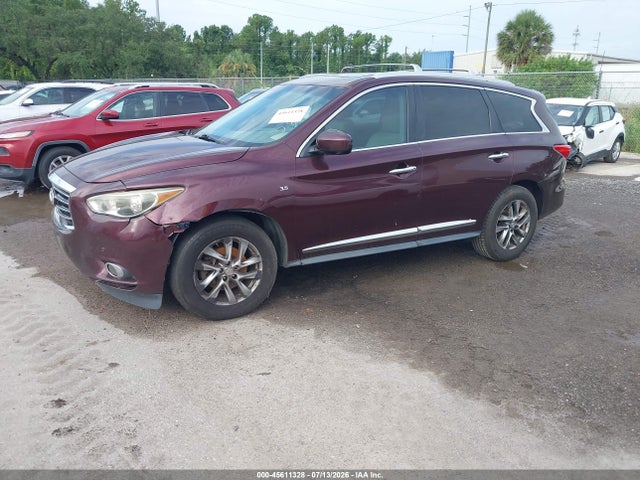 2014 Infiniti Qx60 მანქანა იყიდება აუქციონზე, vin: 5N1AL0MN8EC542501, აუქციონის ნომერი: 45611328