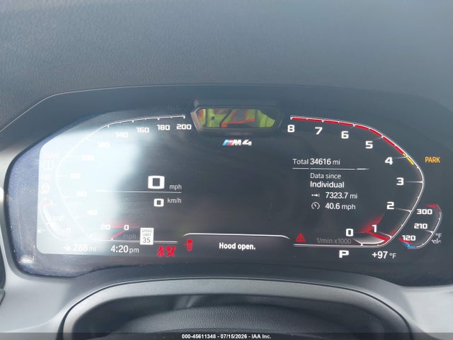Aukcja sprzedaży 2022 Bmw M4 Competition, vin: WBS33AZ03NCJ94115, numer aukcji: 45611348
