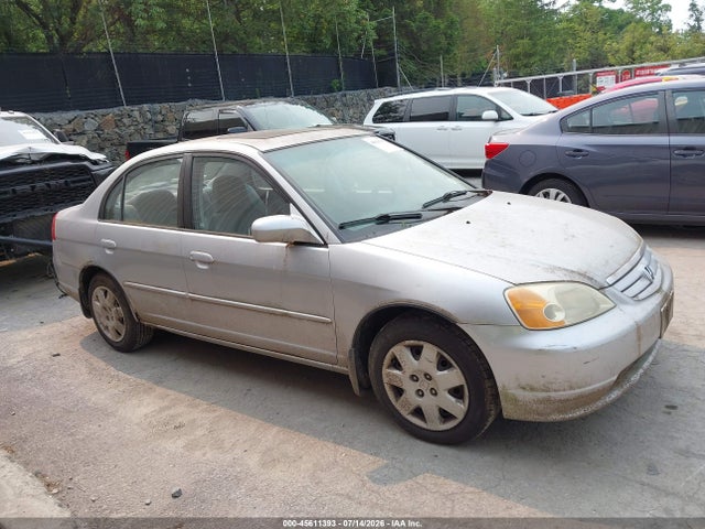 Aukcja sprzedaży 2002 Honda Civic Ex, vin: 2HGES26832H569157, numer aukcji: 45611393