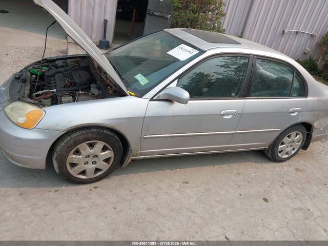 2002 Honda Civic Ex მანქანა იყიდება აუქციონზე, vin: 2HGES26832H569157, აუქციონის ნომერი: 45611393