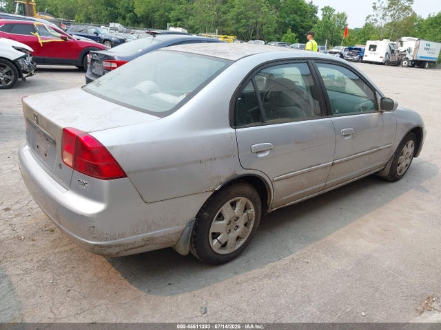 2002 Honda Civic Ex მანქანა იყიდება აუქციონზე, vin: 2HGES26832H569157, აუქციონის ნომერი: 45611393