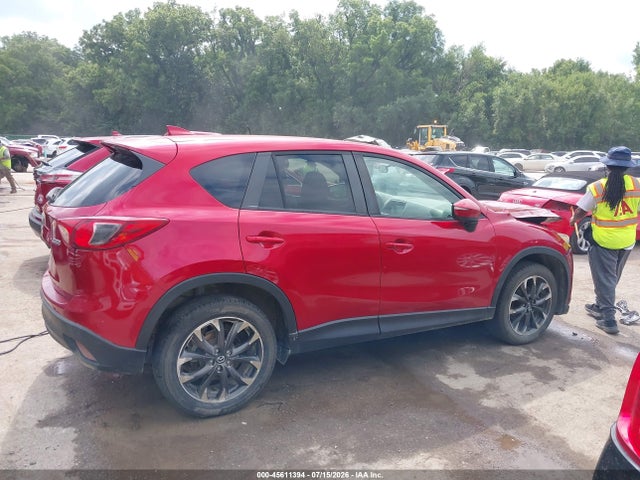 2016 Mazda Cx-5 Grand Touring მანქანა იყიდება აუქციონზე, vin: JM3KE4DY4G0735003, აუქციონის ნომერი: 45611394