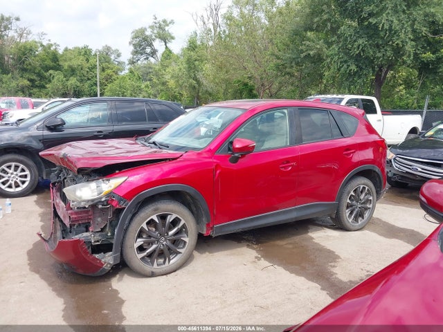 2016 Mazda Cx-5 Grand Touring მანქანა იყიდება აუქციონზე, vin: JM3KE4DY4G0735003, აუქციონის ნომერი: 45611394