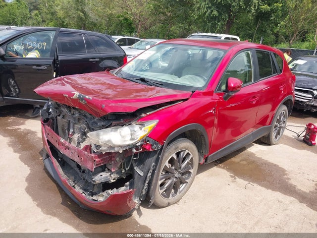 2016 Mazda Cx-5 Grand Touring მანქანა იყიდება აუქციონზე, vin: JM3KE4DY4G0735003, აუქციონის ნომერი: 45611394