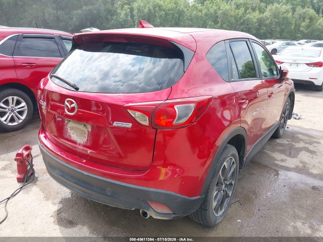 2016 Mazda Cx-5 Grand Touring მანქანა იყიდება აუქციონზე, vin: JM3KE4DY4G0735003, აუქციონის ნომერი: 45611394