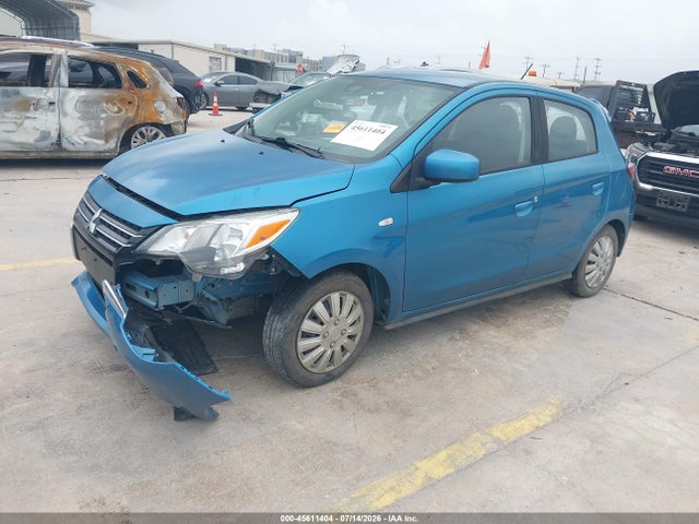 45611404 :رقم المزاد ، ML32AUHJ1MH005857 vin ، 2021 Mitsubishi Mirage Carbonite Edition/es/le مزاد بيع