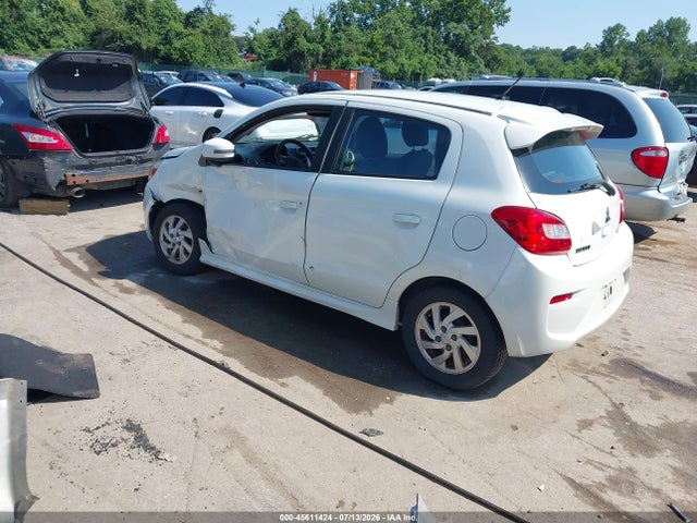 45611424 :رقم المزاد ، ML32A4HJXHH019634 vin ، 2017 Mitsubishi Mirage Se مزاد بيع