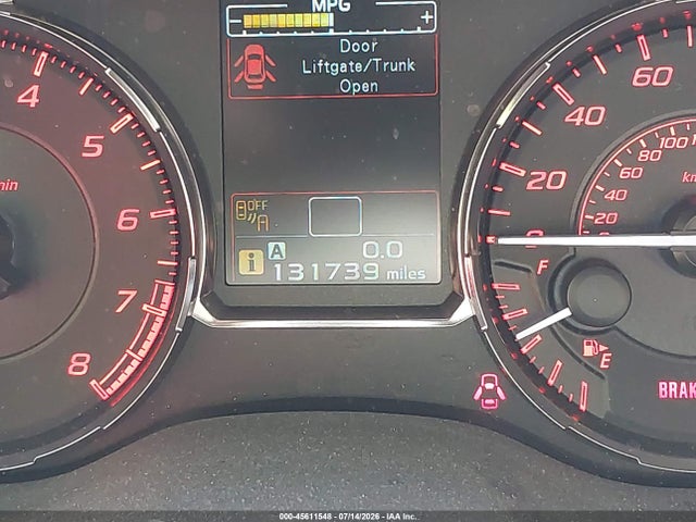 Aukcja sprzedaży 2016 Subaru Wrx Limited, vin: JF1VA1L69G9806021, numer aukcji: 45611548