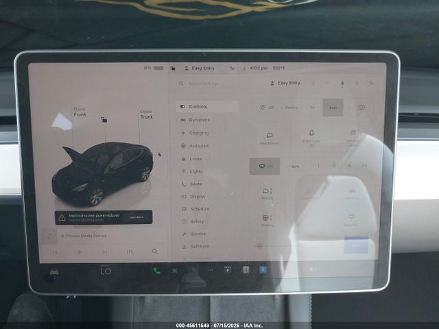 2024 Tesla Model Y Long Range Dual Motor All-wheel Drive მანქანა იყიდება აუქციონზე, vin: 7SAYGDEE6RA247869, აუქციონის ნომერი: 45611549