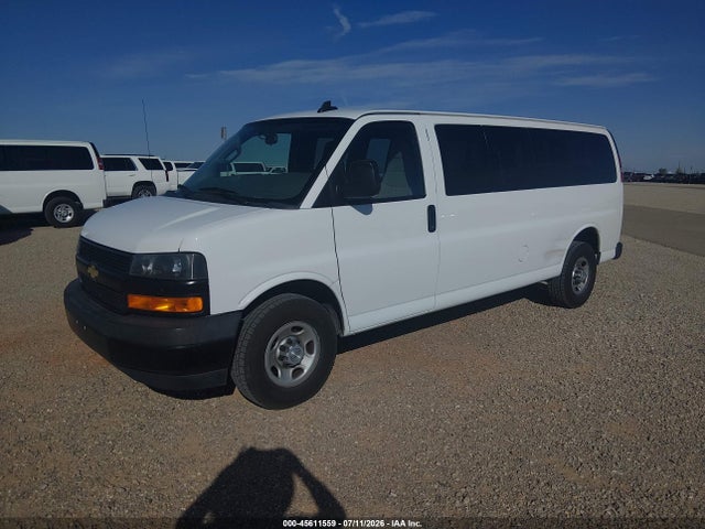 1GAZGNFG4L1116894 Chevrolet Express Passenger Rwd 3500 Extended Wheelbase Ls