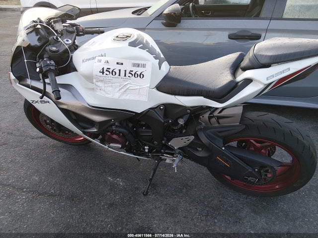 2025 Kawasaki Zx636 K მანქანა იყიდება აუქციონზე, vin: JKBZXJJ10SA018582, აუქციონის ნომერი: 45611566