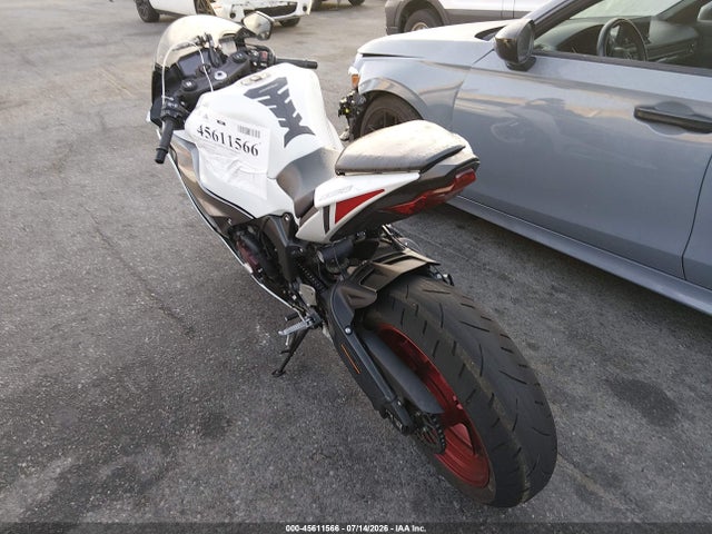 2025 Kawasaki Zx636 K მანქანა იყიდება აუქციონზე, vin: JKBZXJJ10SA018582, აუქციონის ნომერი: 45611566