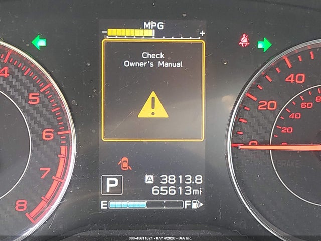 2019 Subaru Impreza 2.0i Sport მანქანა იყიდება აუქციონზე, vin: 4S3GKAJ65K3608793, აუქციონის ნომერი: 45611621