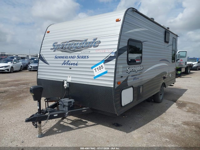 Продаж на аукціоні авто 2017 Keystone Springdale, vin: 4YDT17516HW153587, номер лоту: 45611642