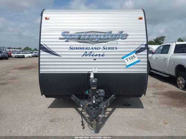Продаж на аукціоні авто 2017 Keystone Springdale, vin: 4YDT17516HW153587, номер лоту: 45611642