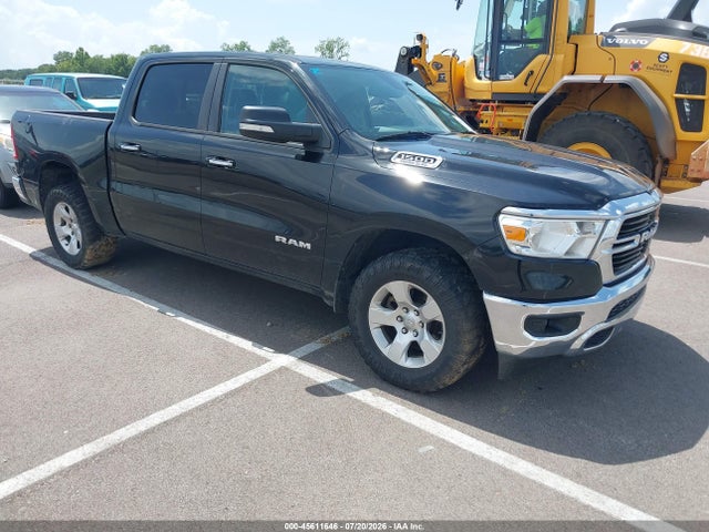 45611646 :رقم المزاد ، 1C6SRFFT9KN720008 vin ، 2019 Ram 1500 Big Horn/lone Star  4x4 5'7 Box مزاد بيع