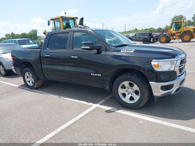 45611646 :رقم المزاد ، 1C6SRFFT9KN720008 vin ، 2019 Ram 1500 Big Horn/lone Star  4x4 5'7 Box مزاد بيع