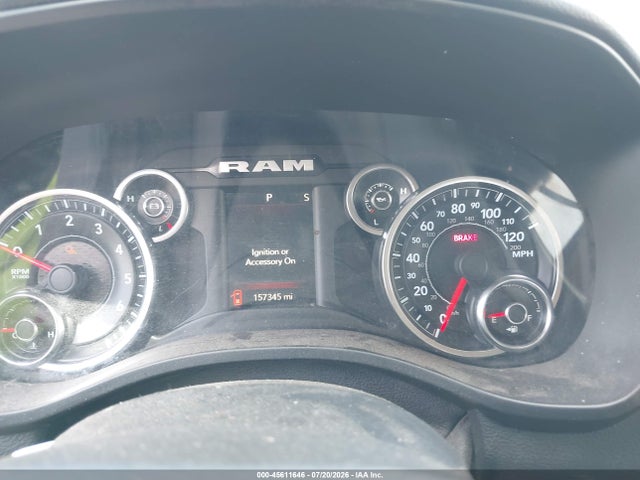 45611646 :رقم المزاد ، 1C6SRFFT9KN720008 vin ، 2019 Ram 1500 Big Horn/lone Star  4x4 5'7 Box مزاد بيع