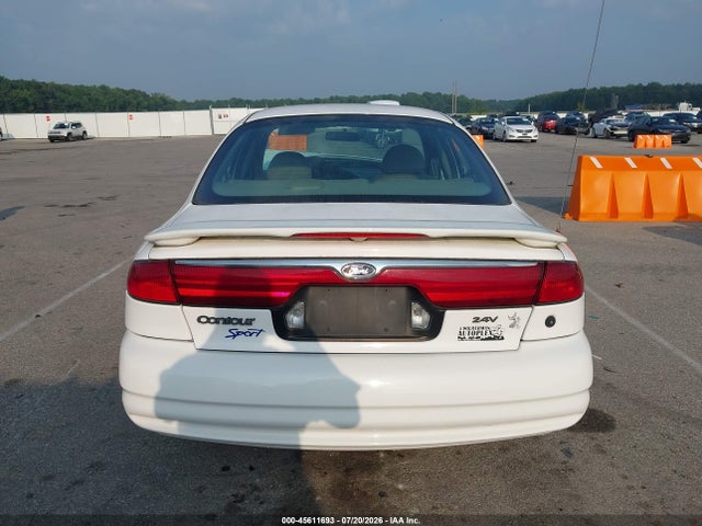 45611693 :رقم المزاد ، 1FAFP66L7XK231850 vin ، 1999 Ford Contour Se مزاد بيع