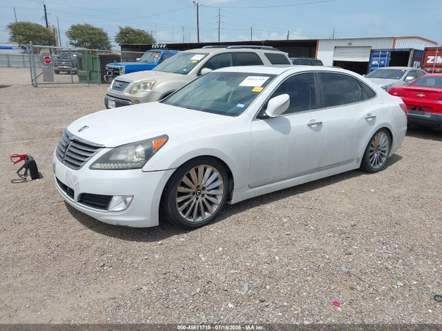2014 Hyundai Equus Ultimate მანქანა იყიდება აუქციონზე, vin: KMHGH4JH8EU074085, აუქციონის ნომერი: 45611719