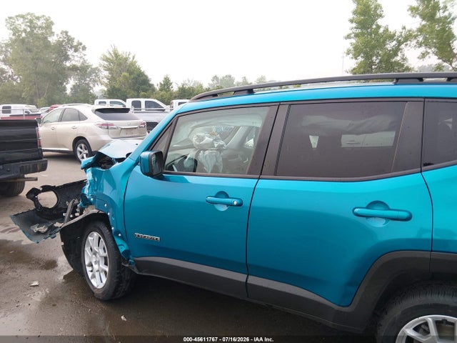 Aukcja sprzedaży 2021 Jeep Renegade Latitude 4x4, vin: ZACNJDBB1MPM21019, numer aukcji: 45611767