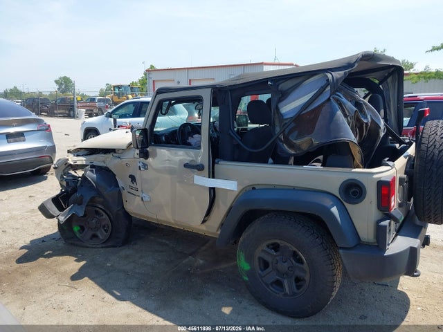 Продаж на аукціоні авто 2016 Jeep Wrangler Sport, vin: 1C4AJWAG5GL313716, номер лоту: 45611898