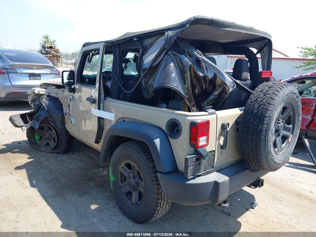 Продаж на аукціоні авто 2016 Jeep Wrangler Sport, vin: 1C4AJWAG5GL313716, номер лоту: 45611898