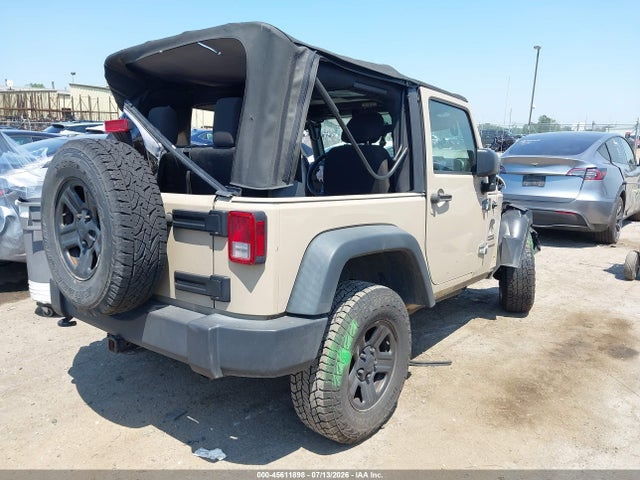 Продаж на аукціоні авто 2016 Jeep Wrangler Sport, vin: 1C4AJWAG5GL313716, номер лоту: 45611898