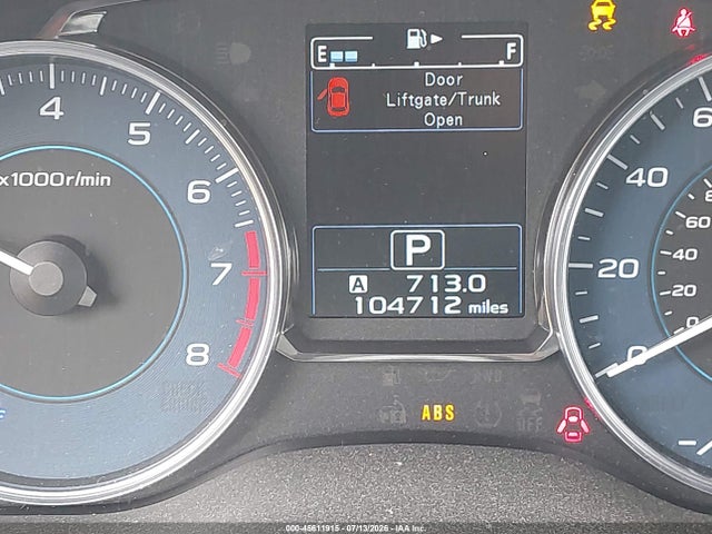 JF2GPAMC0FH250581 Subaru Xv Crosstrek 2.0i Limited