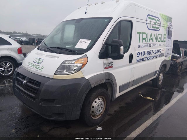 Продаж на аукціоні авто 2018 Ram Promaster 1500 High Roof 136 Wb, vin: 3C6TRVBG6JE108553, номер лоту: 45611922