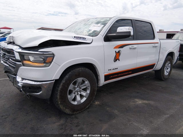 Продажа на аукционе авто 2021 Ram 1500 Laramie  4x4 5'7 Box, vin: 1C6SRFJT6MN775574, номер лота: 45611947