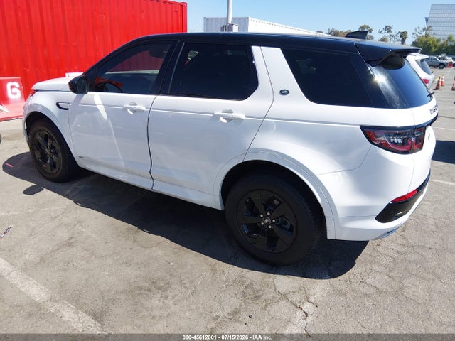 Продажа на аукционе авто 2020 Land Rover Discovery Sport R-dynamic S/r-dynamic Se, vin: SALCT2FX8LH842636, номер лота: 45612001